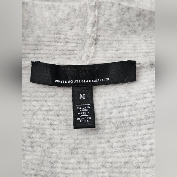 WHBM Fringe Belted Cardigan Sz M - Picture 7 of 9